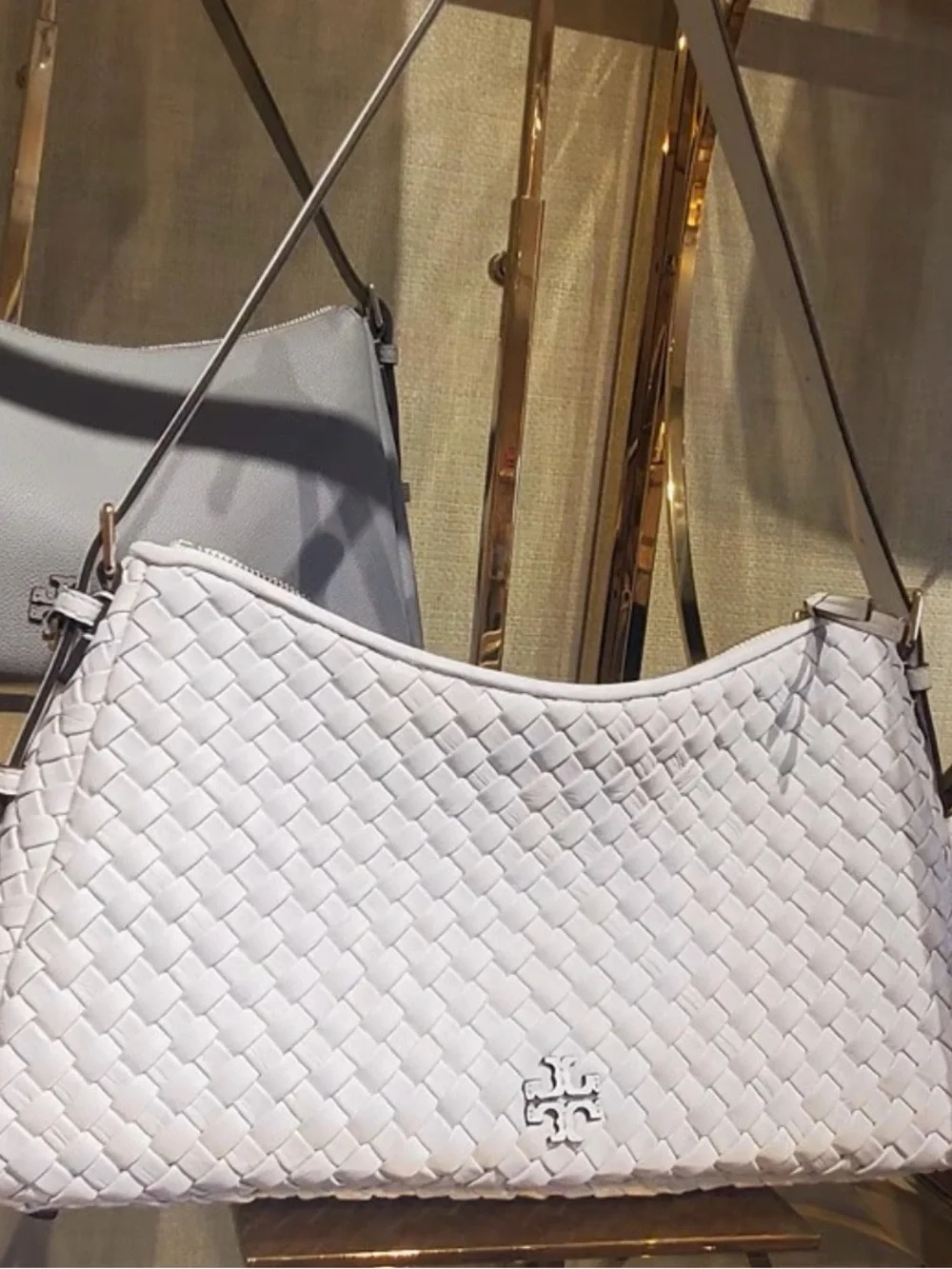 Tory Burch Thea Woven Shoulder Bag